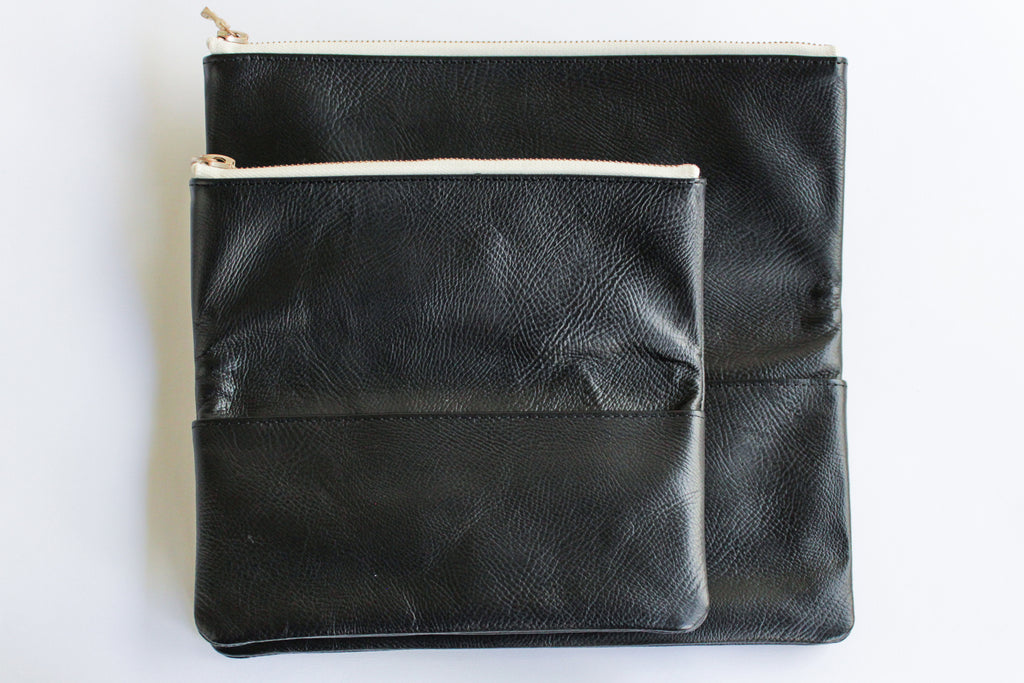 LEATHER POUCH・L - ref.