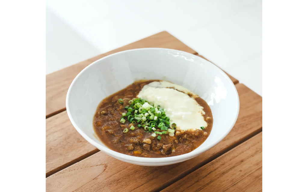 カレーうどん×米粉めん