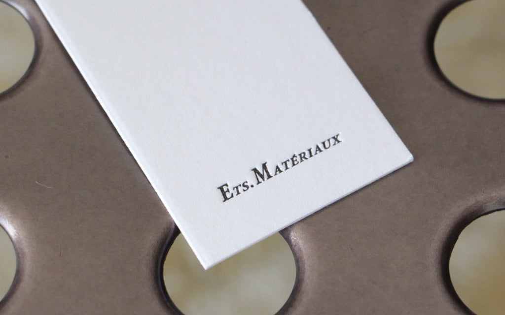 new brand / Ets.MATERIAUX