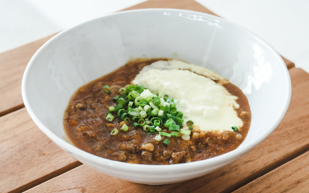 カレーうどん×米粉めん