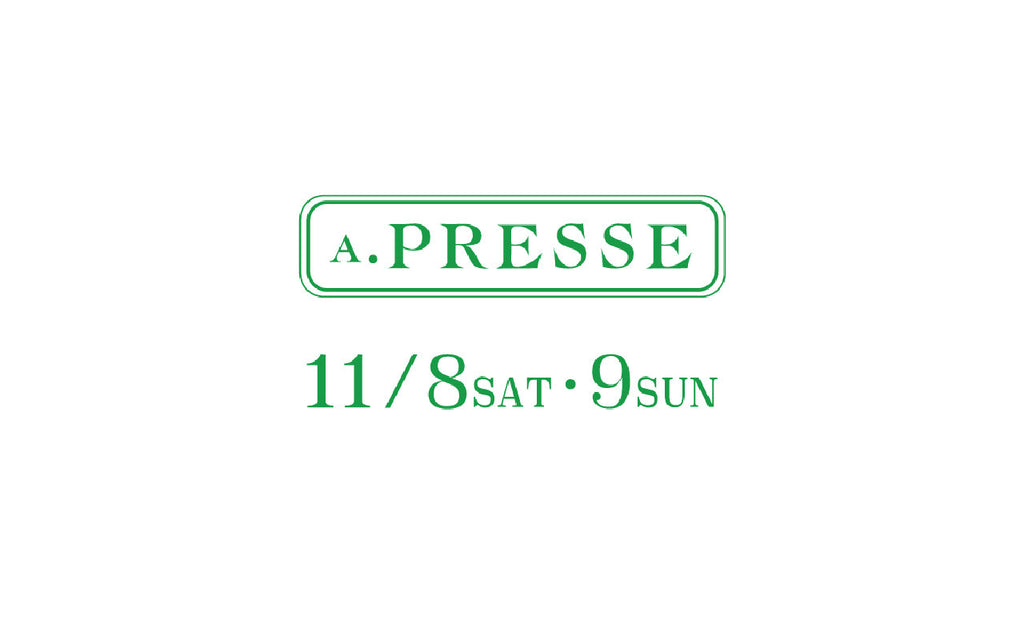 A.PRESSE POP-UP STORE