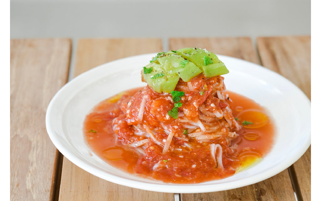 パスタ×米粉めん