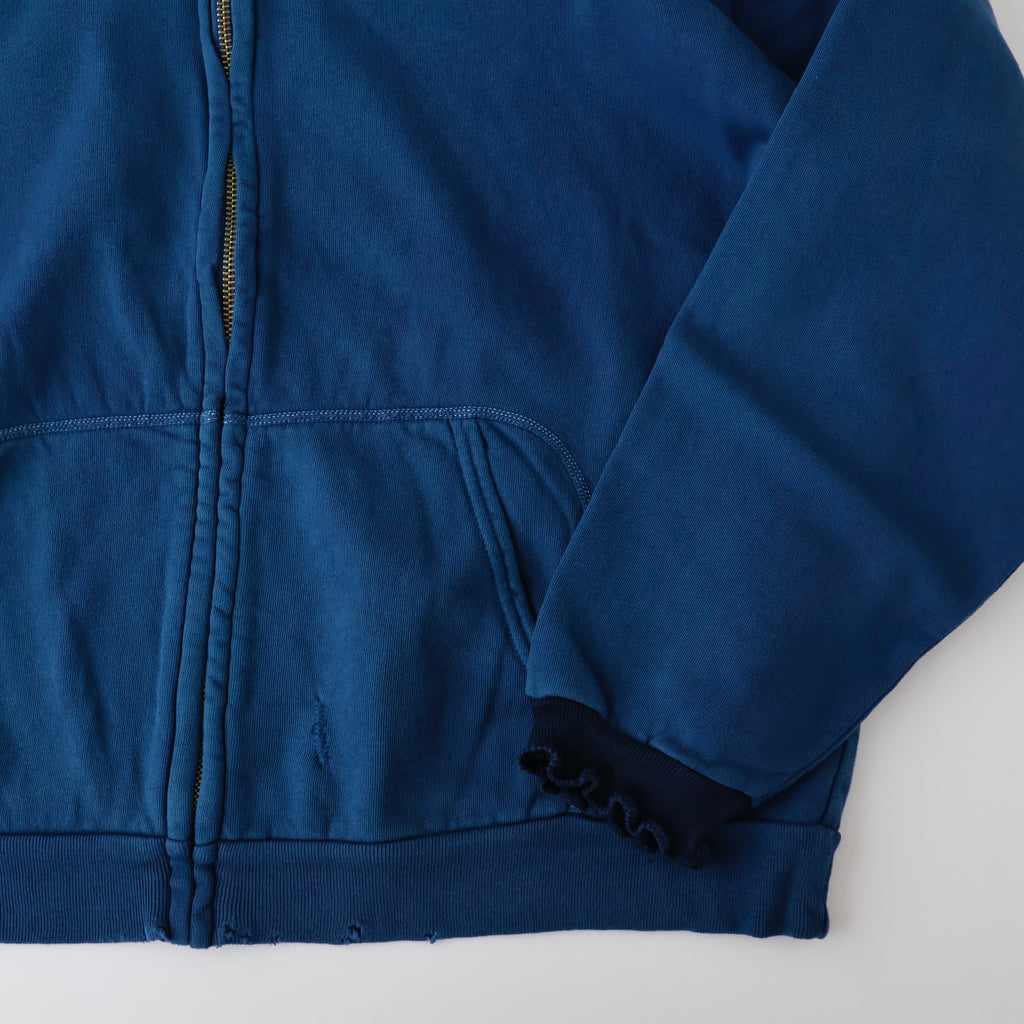Vintage Light Weight Zip Sweat Hoodie | ref. / Web Store