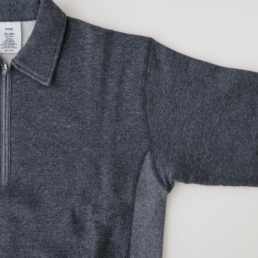 COLLARED SWEAT SHIRT