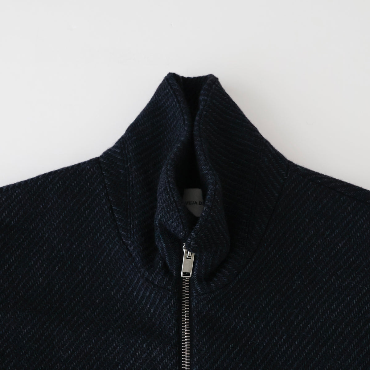 Ronan Structured Zip Coat in Wool