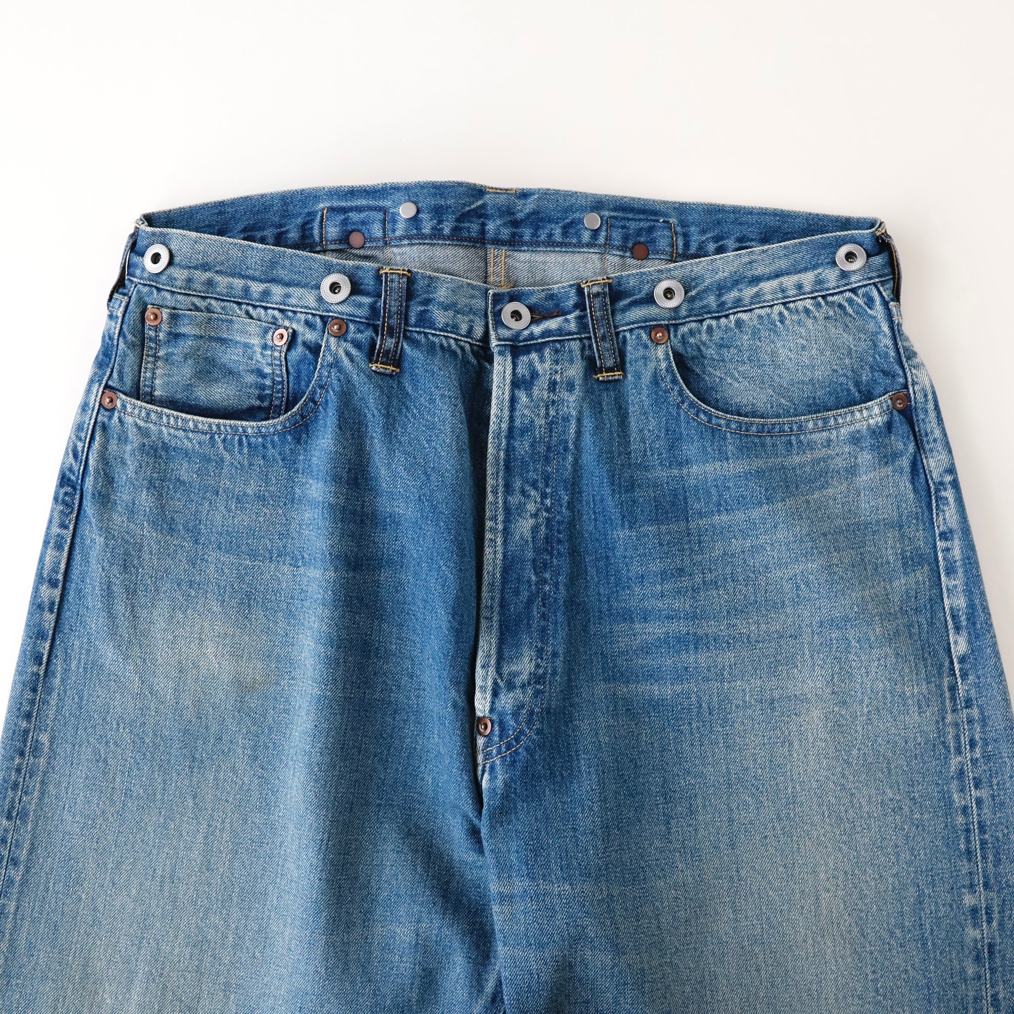 No.22 Washed Wide Denim Pants - ref. / Web Store