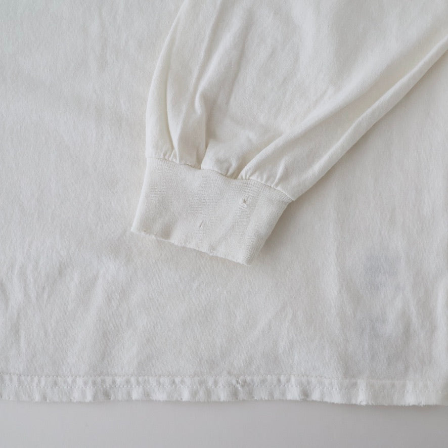 EMBROIDERY DYED LS T-SHIRT