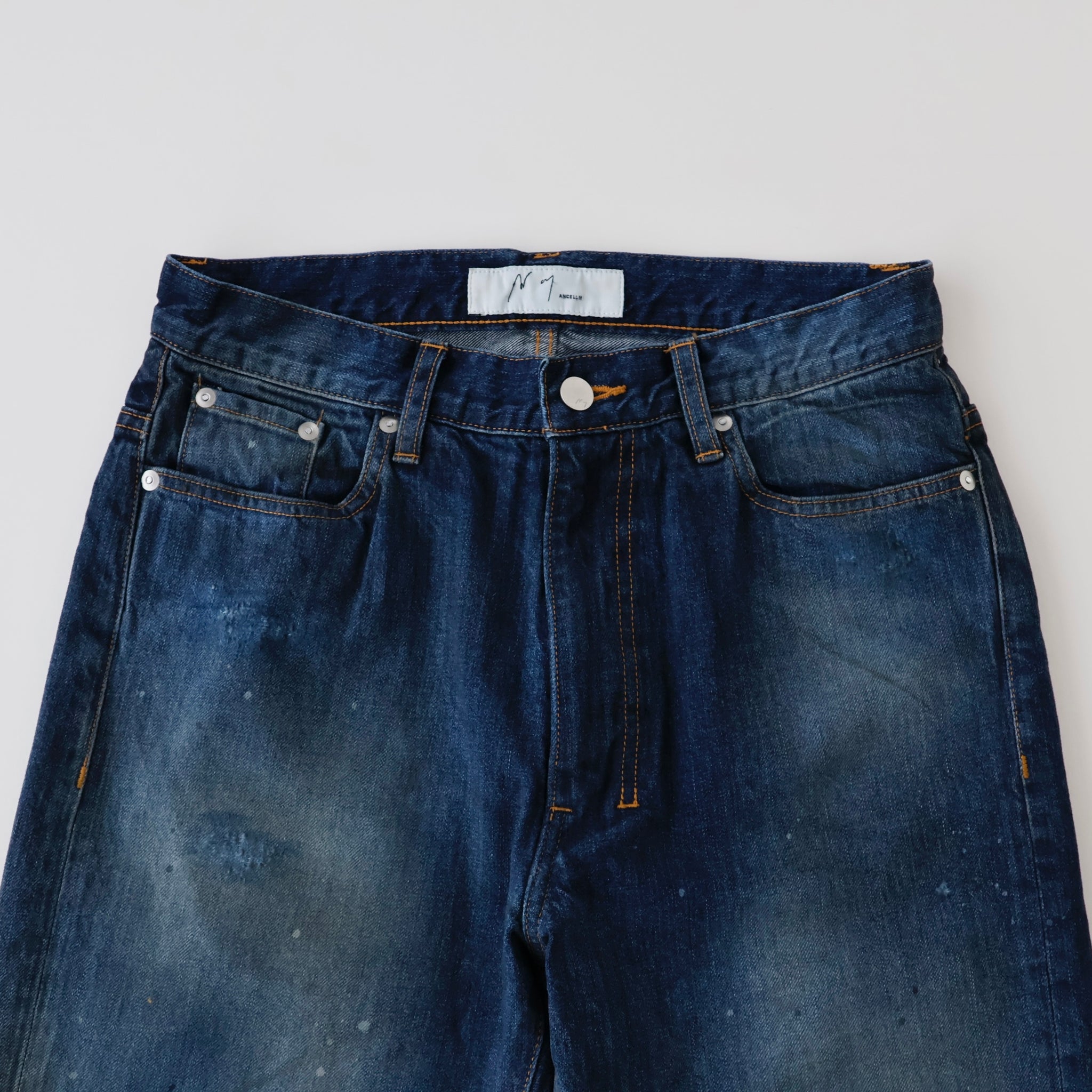 #07 SLIM STRAIGHT 5P DENIM PANTS - ref. / Web Store