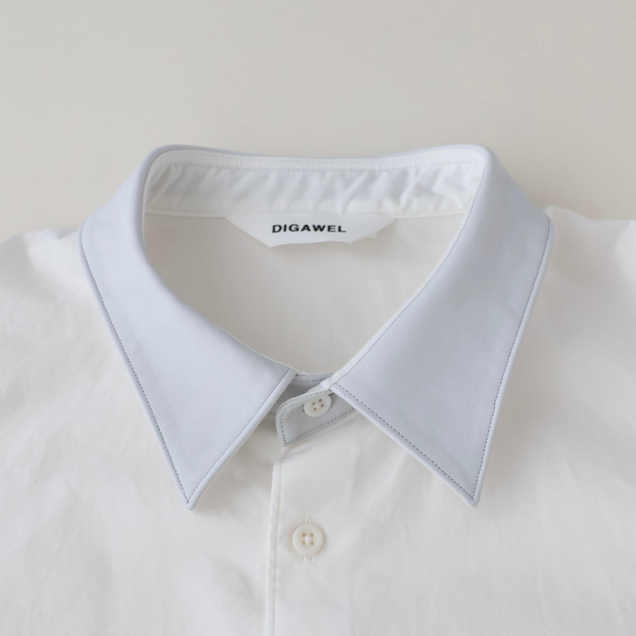 Leather combi shirt - ref. / Web Store