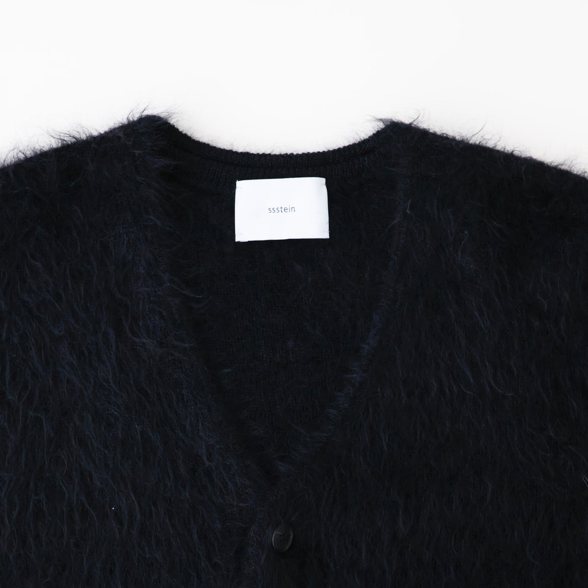 KID MOHAIR KNIT V NECK CARDIGAN