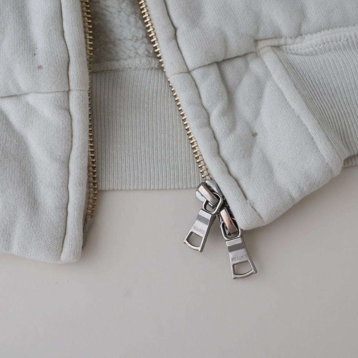FLEECE-LINED SWEAT VERSITY SHIRT