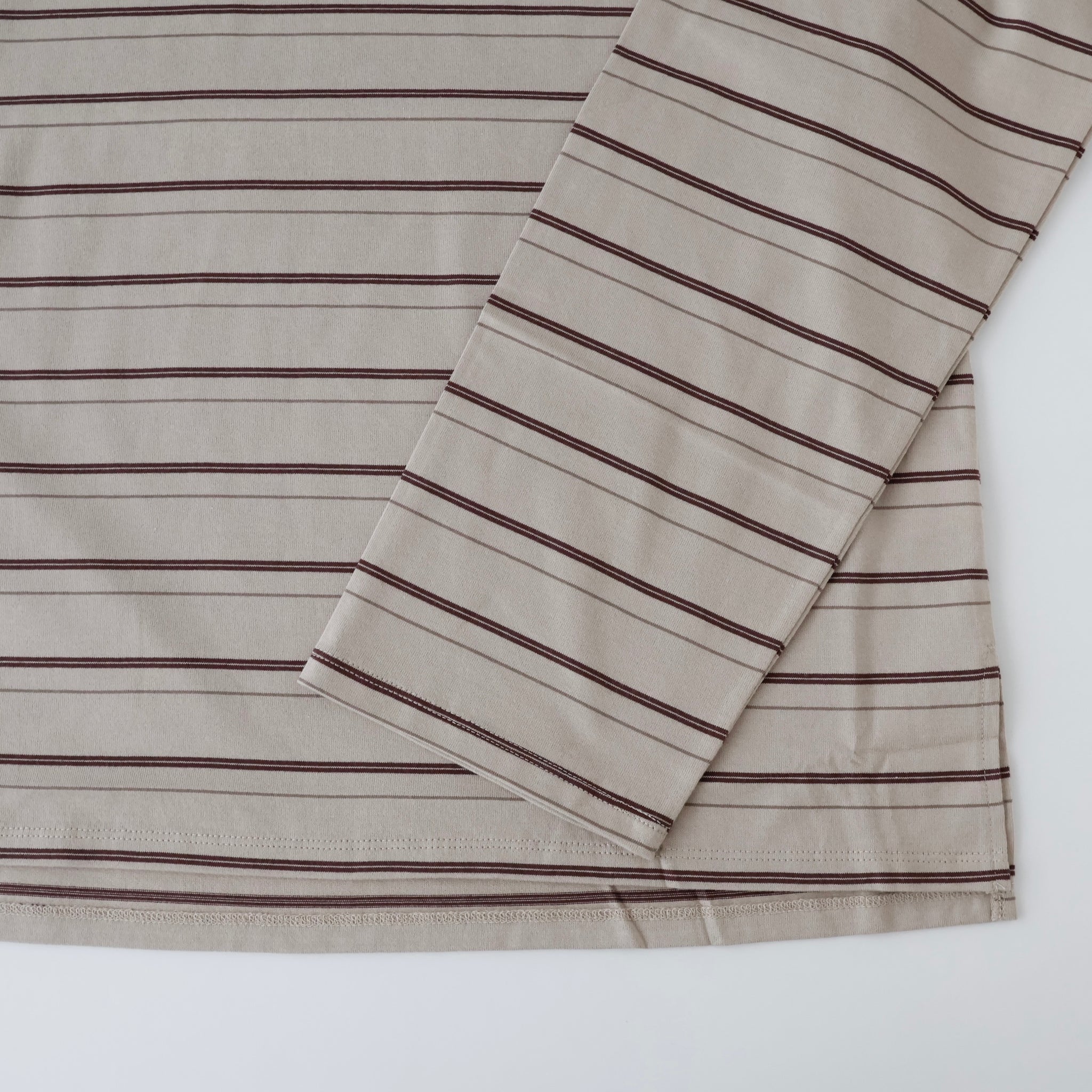 BORDER LS T-SHIRT