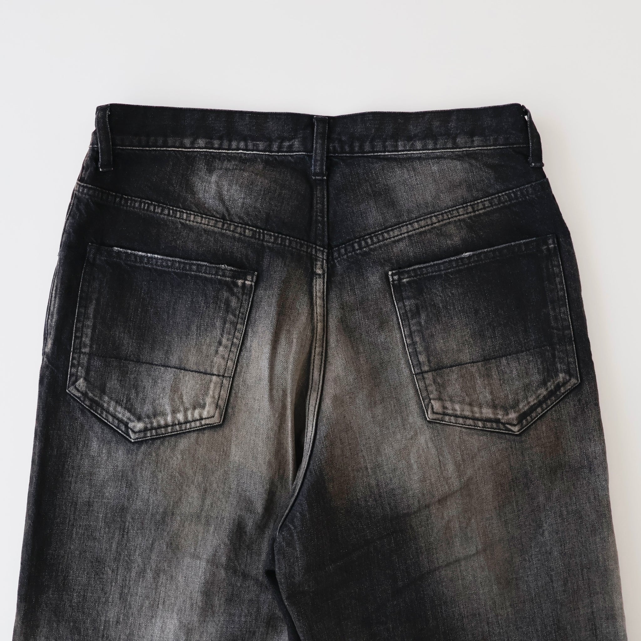 AGING MIDDLE STRAIGHT 5P DENIM PANTS