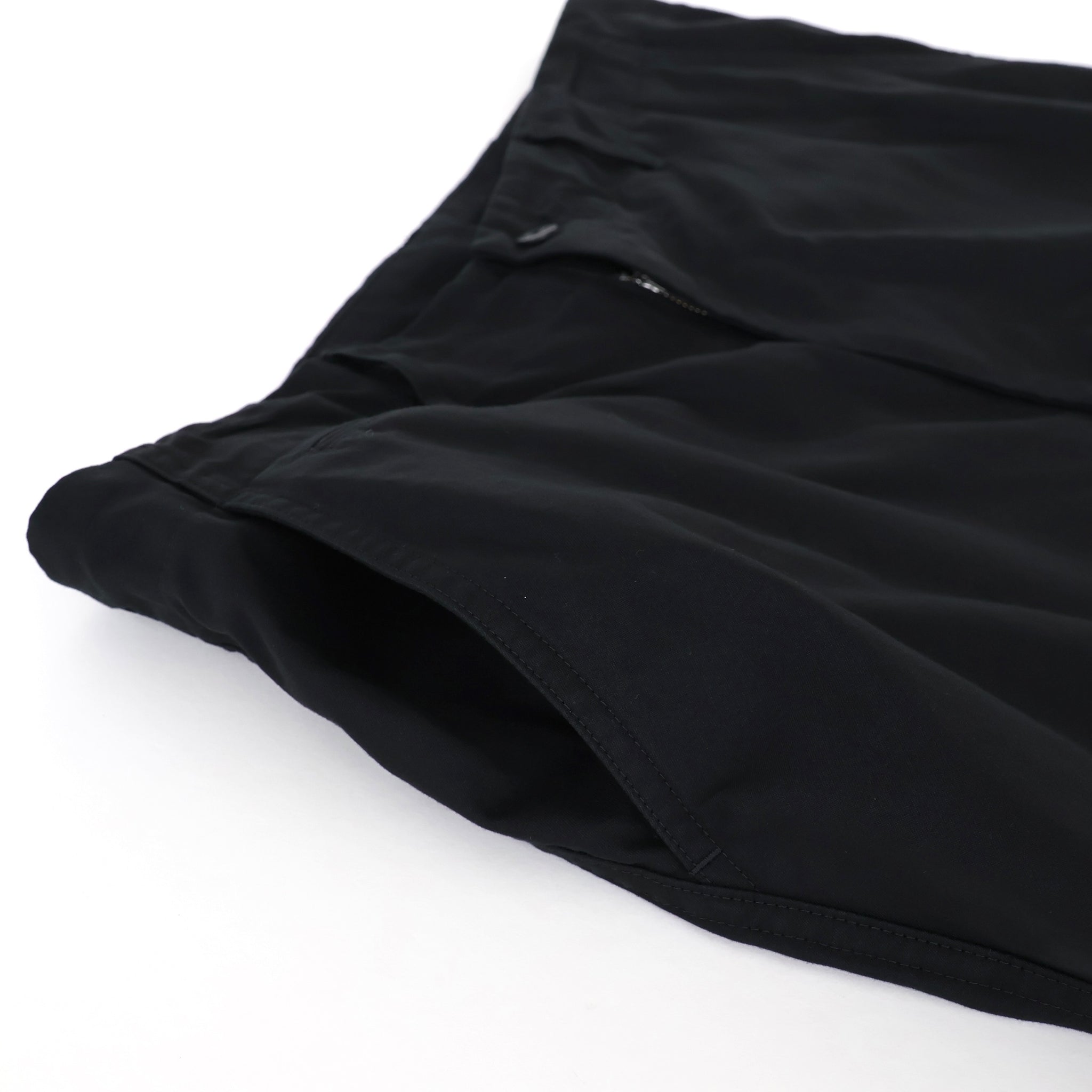Cotton Cupro Back Satin Military Pants