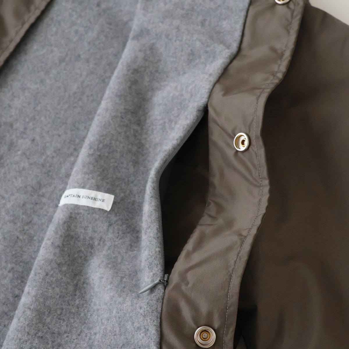 Silk Poly Coach Jacket