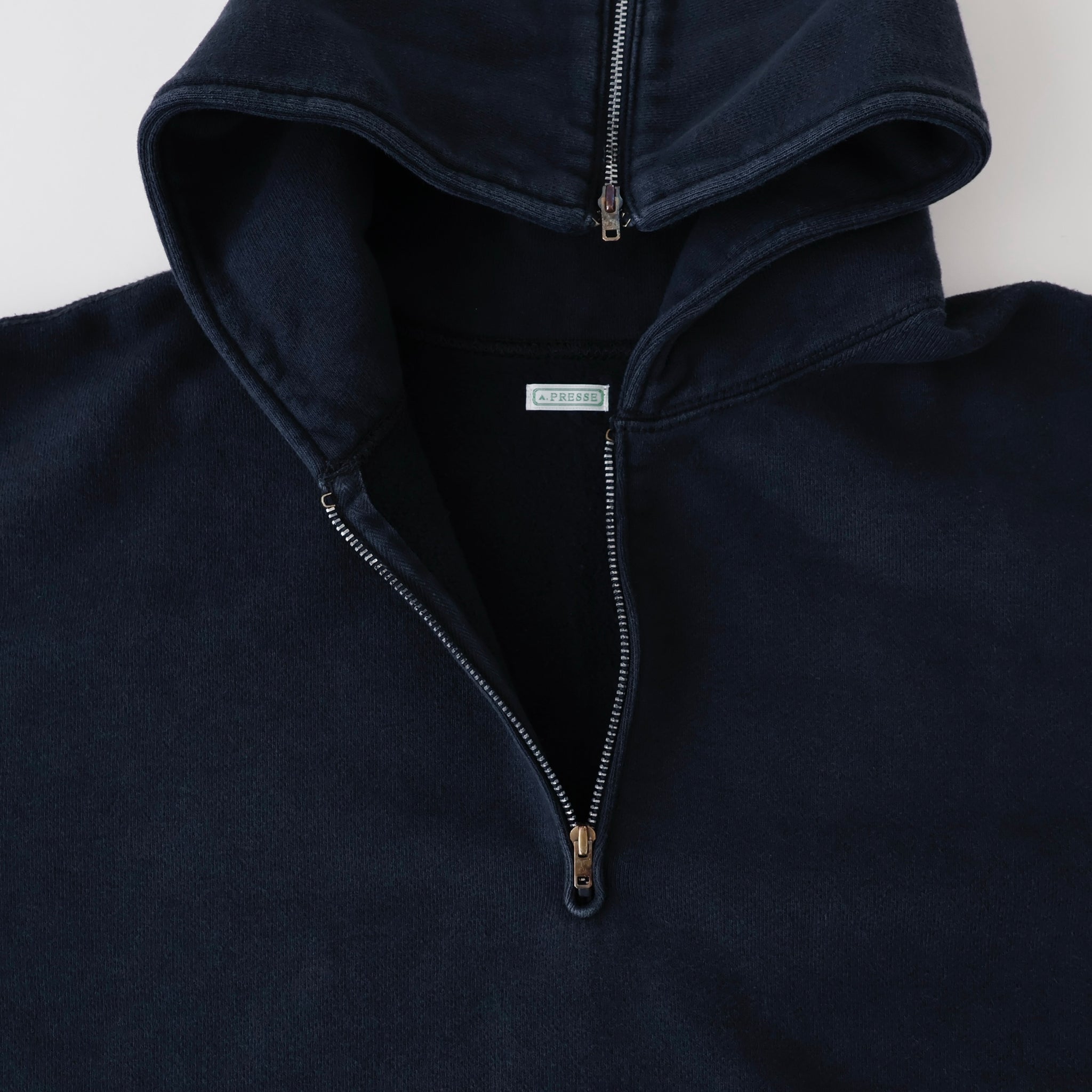 Vintage Sailor Hood Half Zip Sweatshirt - ref. / Web Store