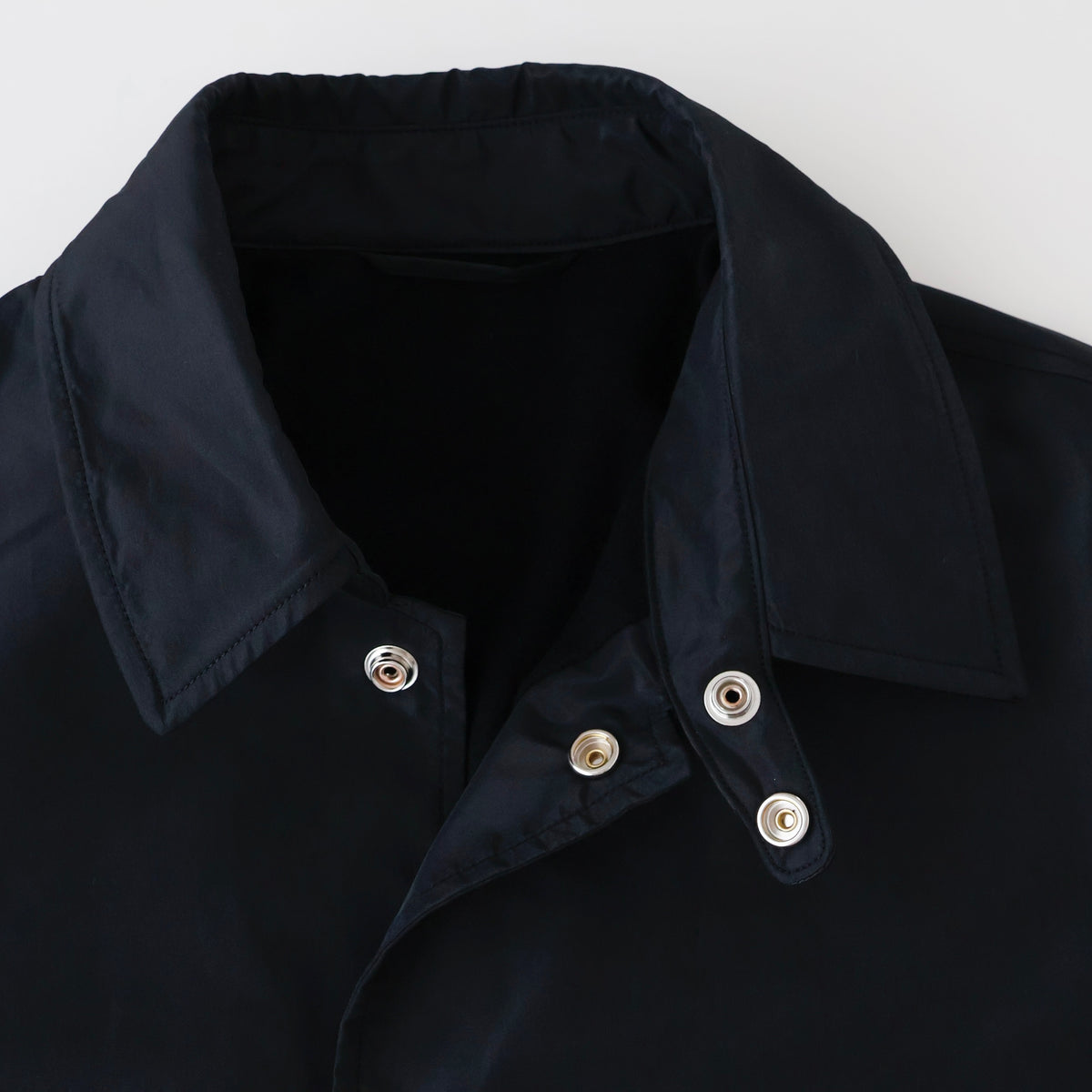 Silk Poly Coach Jacket