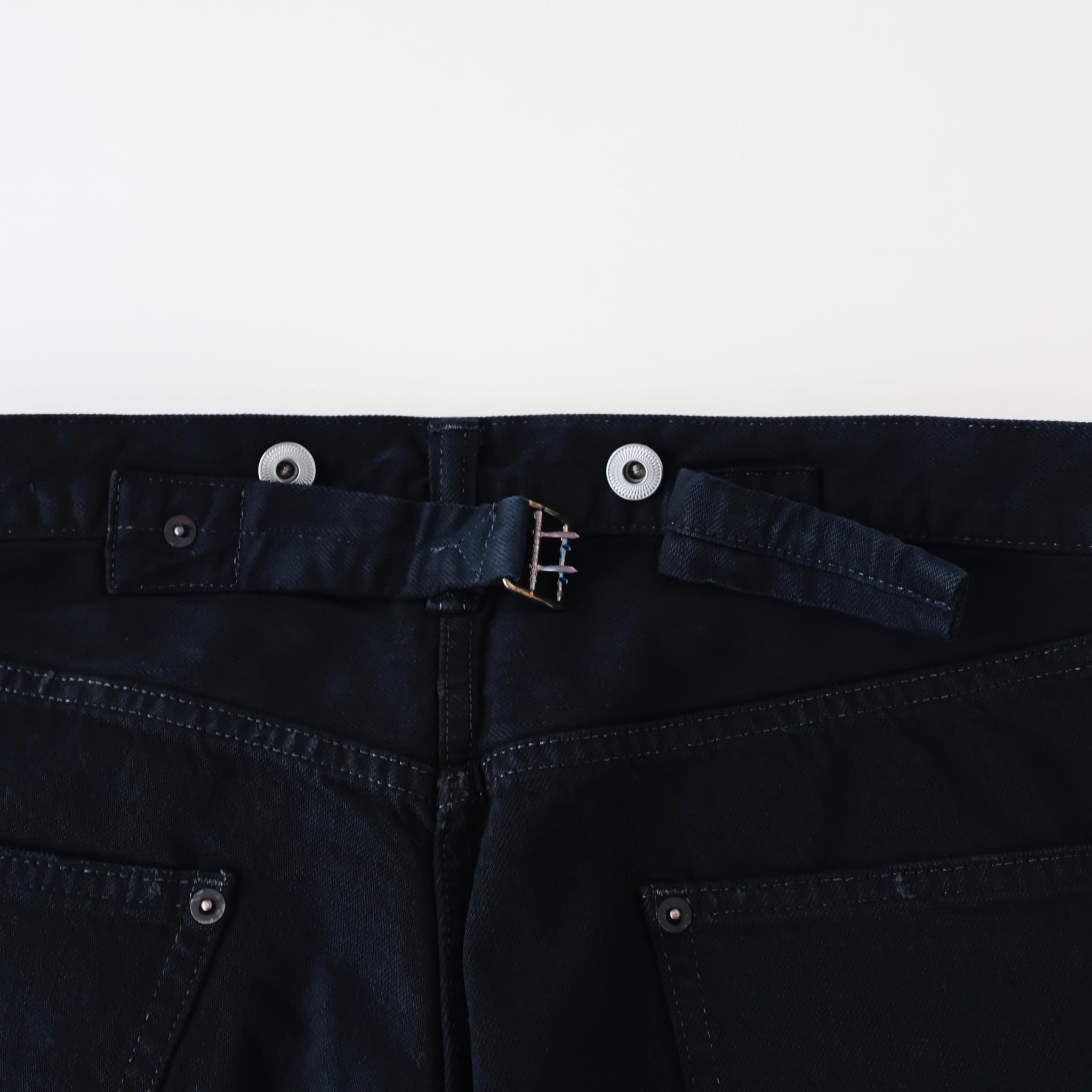 No.22 Washed Wide Denim Pants - ref. / Web Store