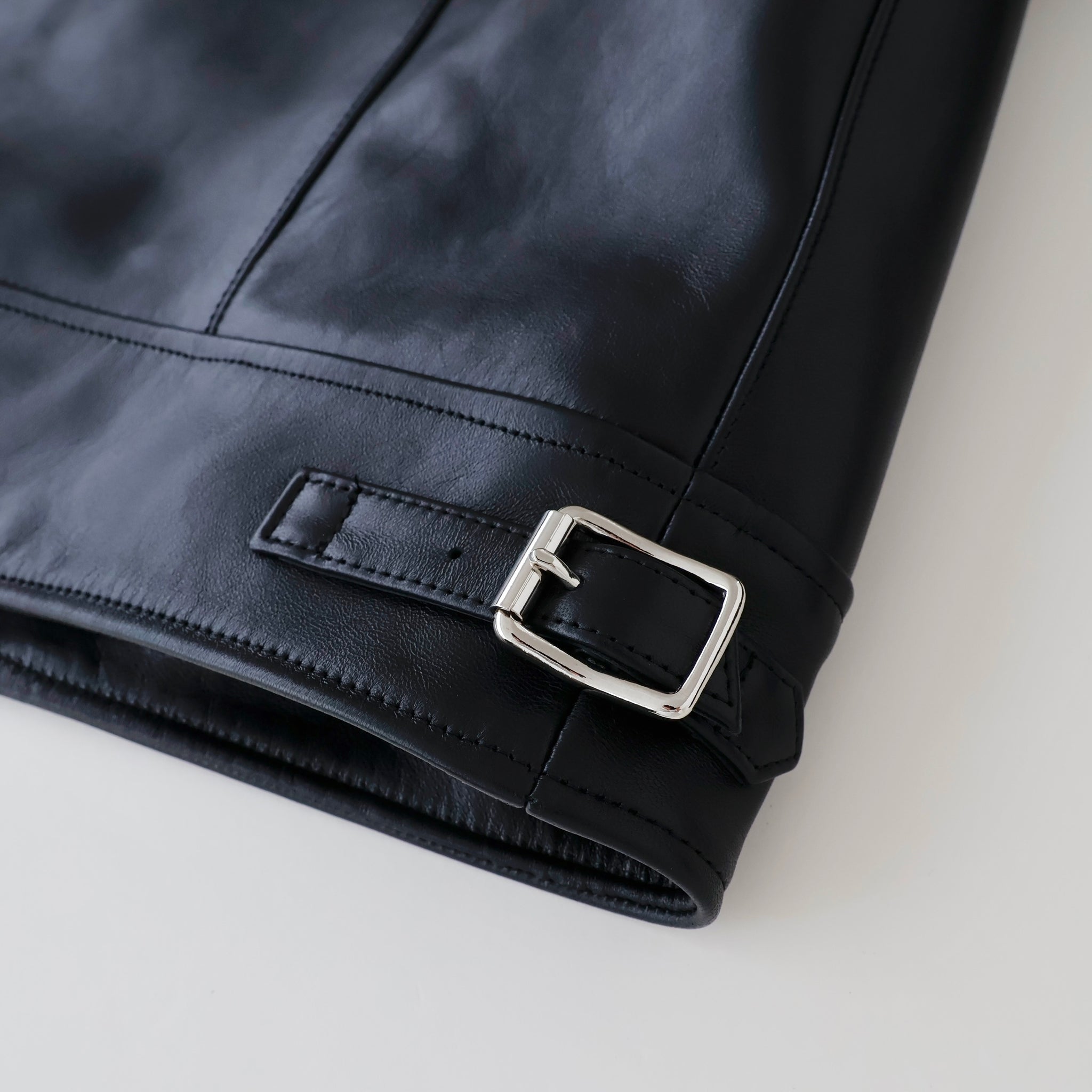 Leather French Riders Jacket