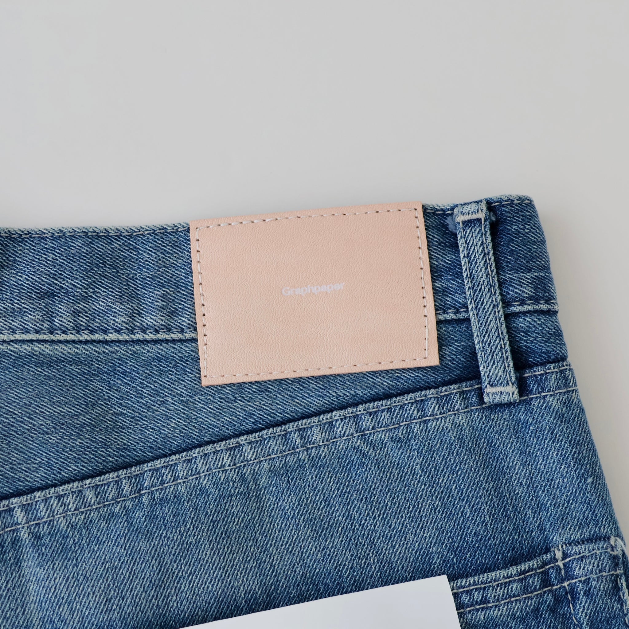 Selvage Denim Five Pocket Tapered Pants