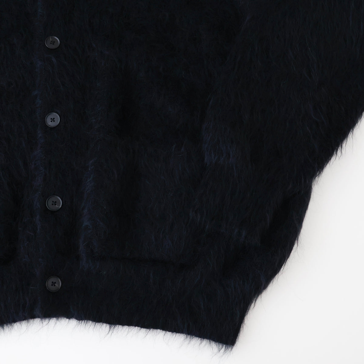 KID MOHAIR KNIT V NECK CARDIGAN