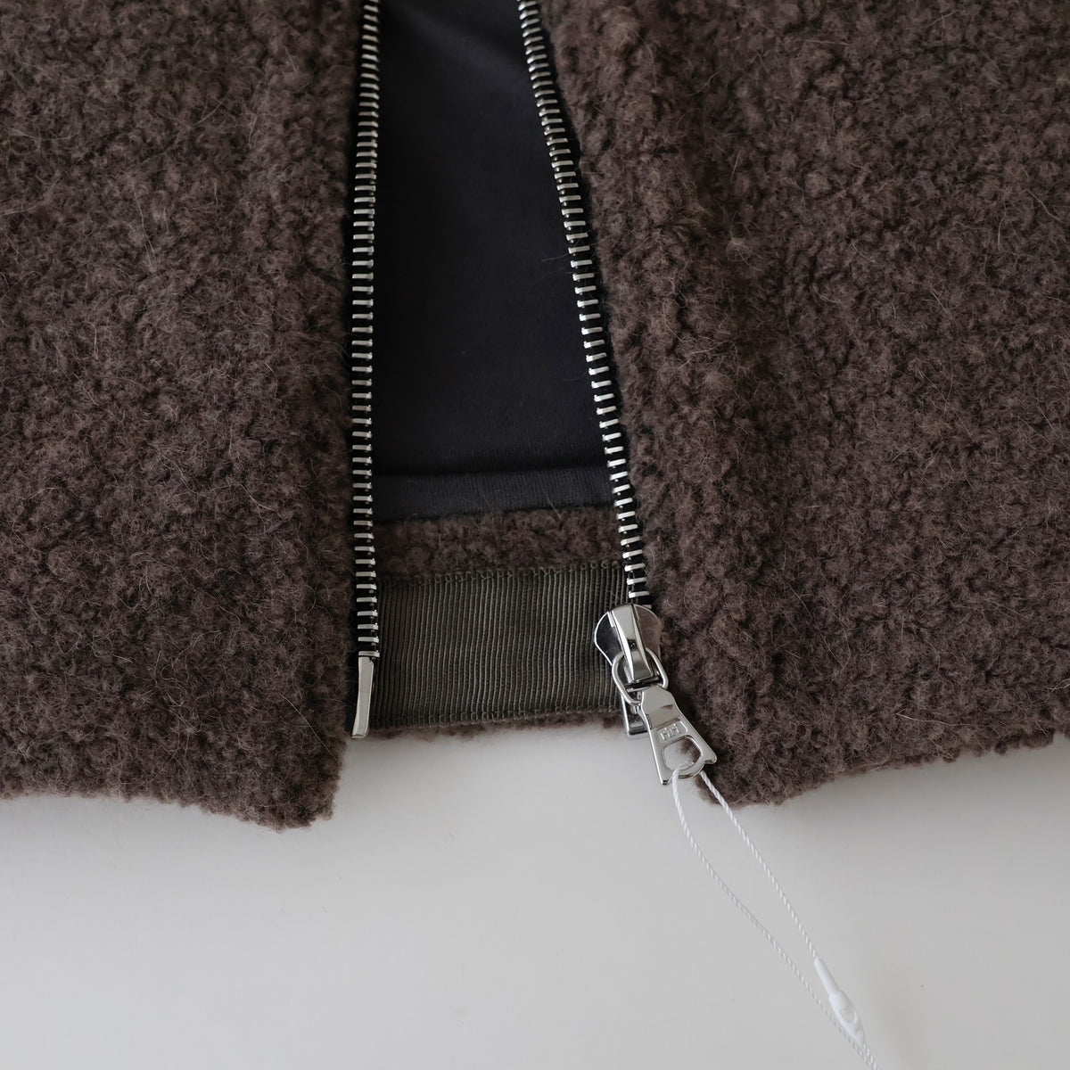 Boa Fleece Jacket in Angora/Virgin Wool