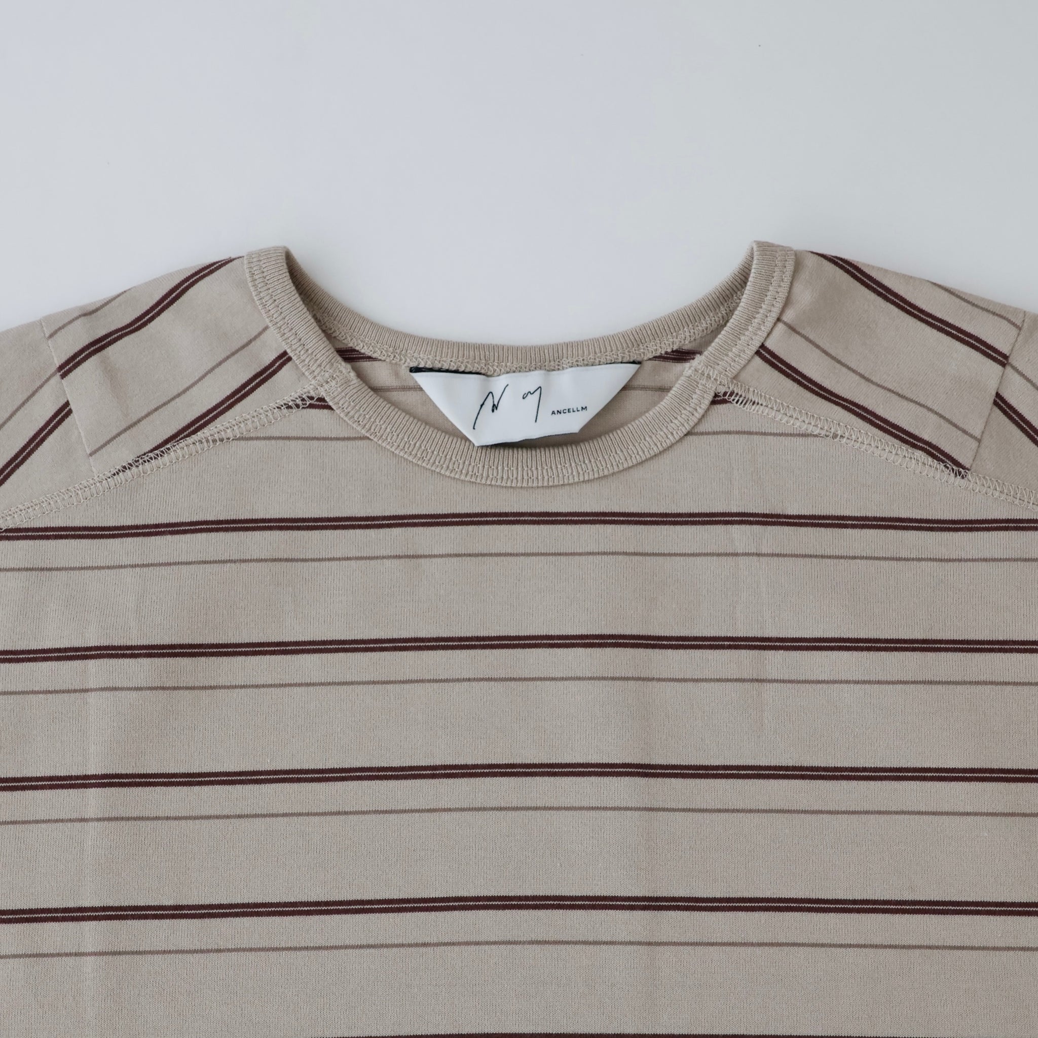 BORDER LS T-SHIRT