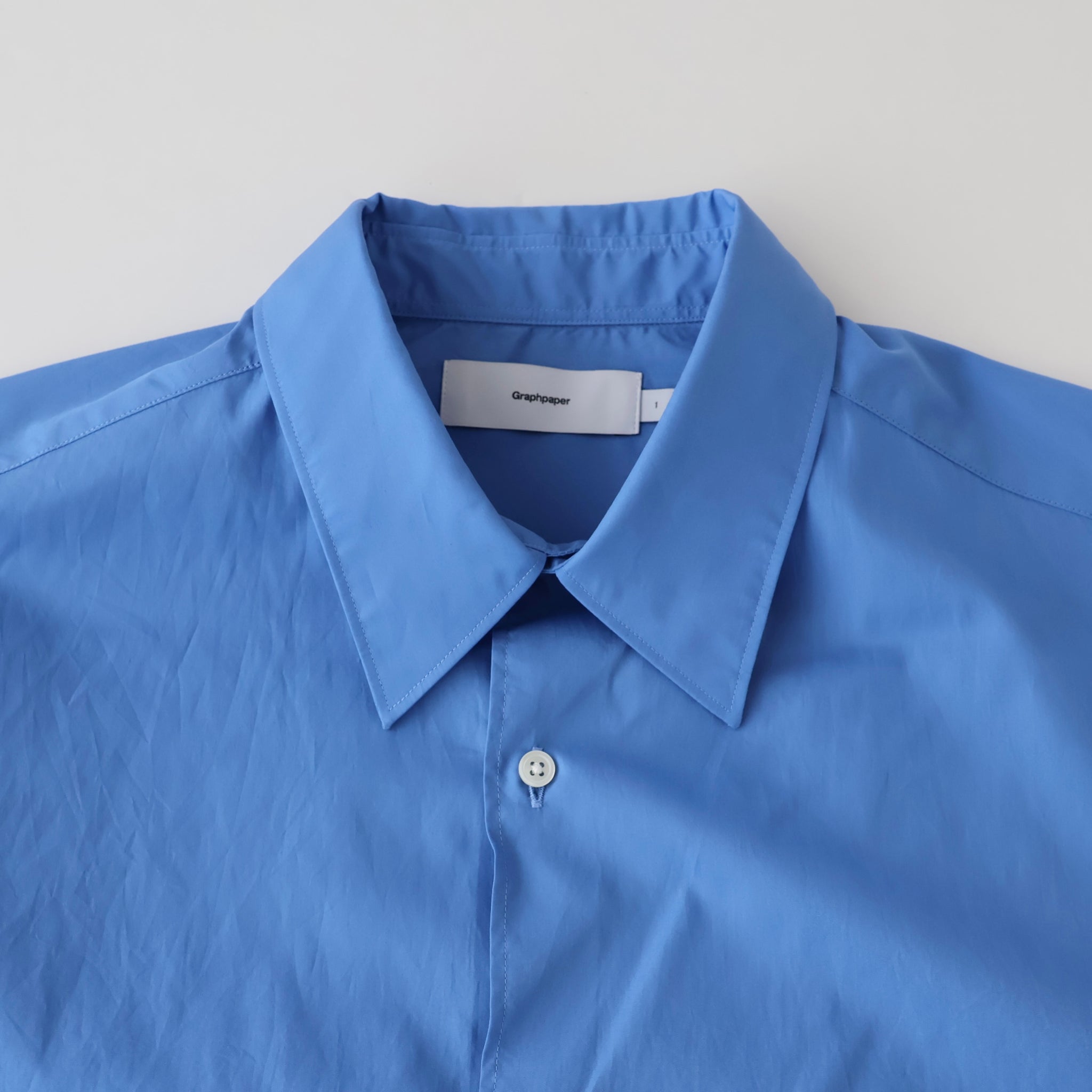 Broad L/S Oversized Regular Collar Shirt - ref. / Web Store