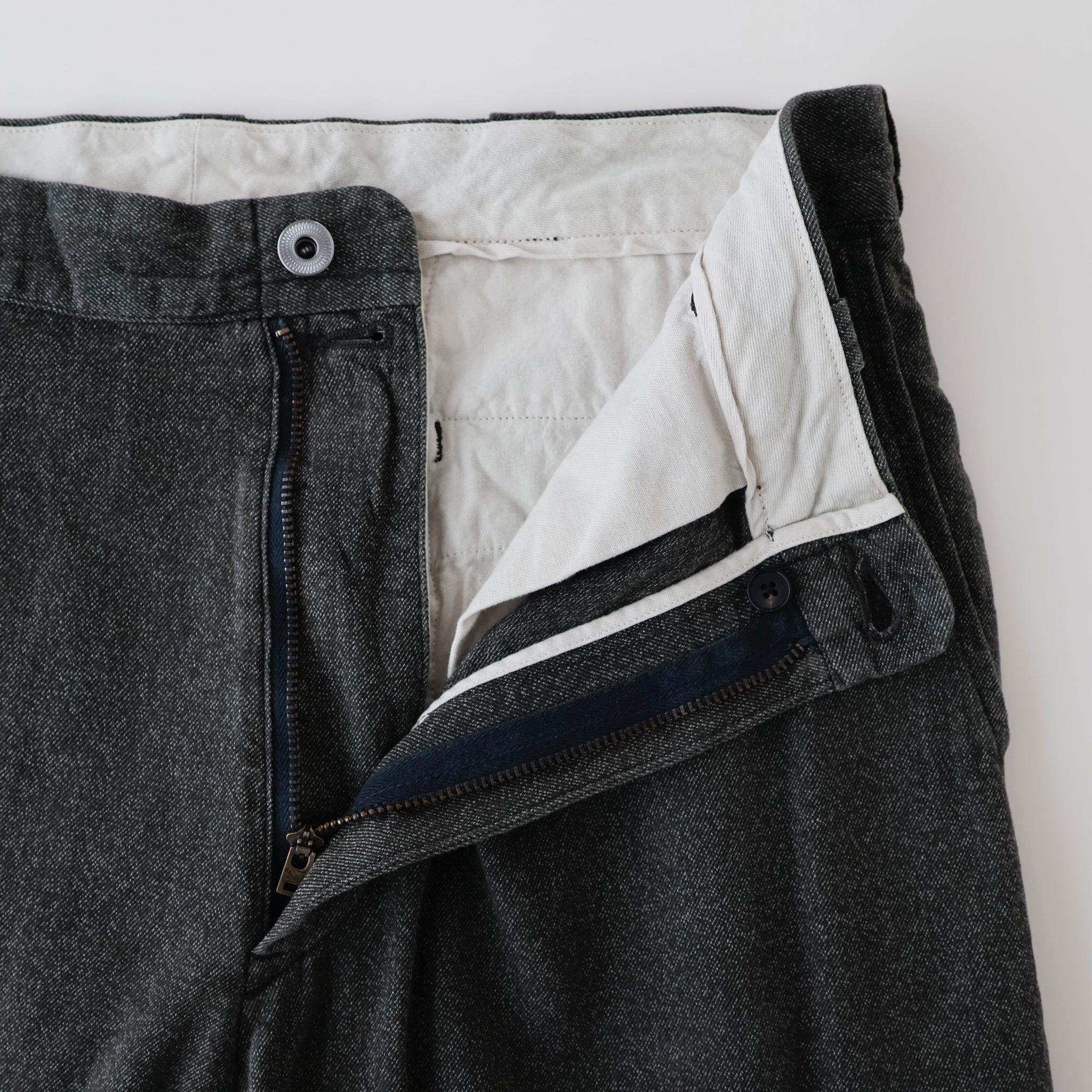 Vintage Black Chambray Work Pants