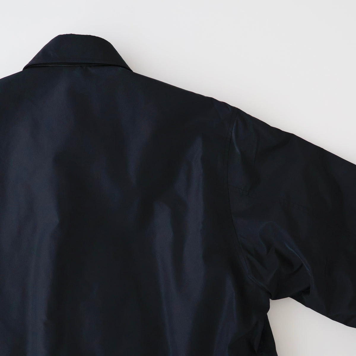 Silk Poly Coach Jacket