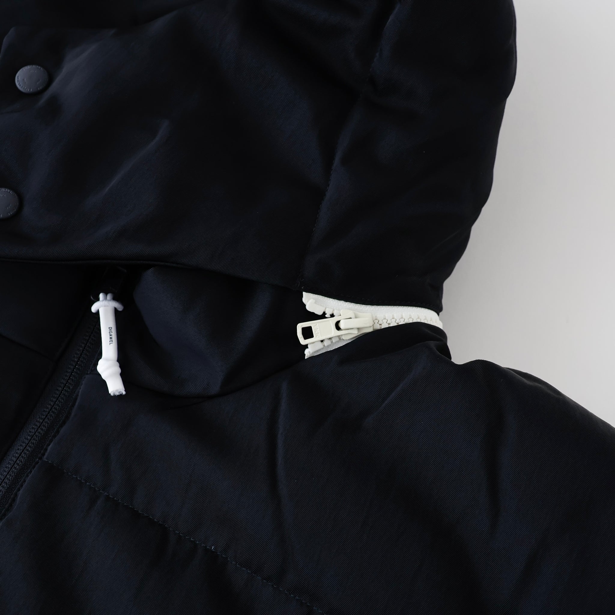 Hoodie puffer jacket