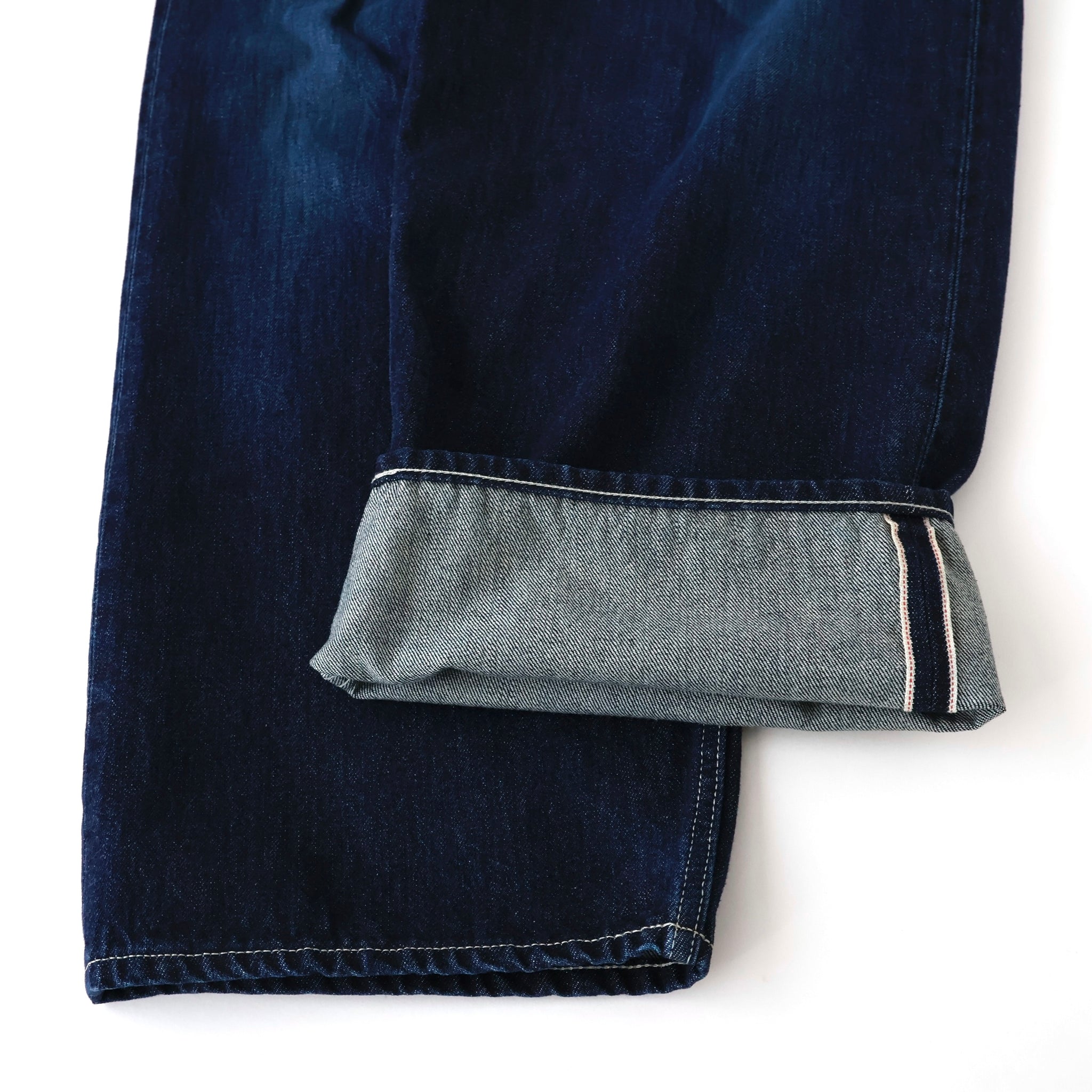 Selvage Denim Two Tuck Pants - ref. / Web Store