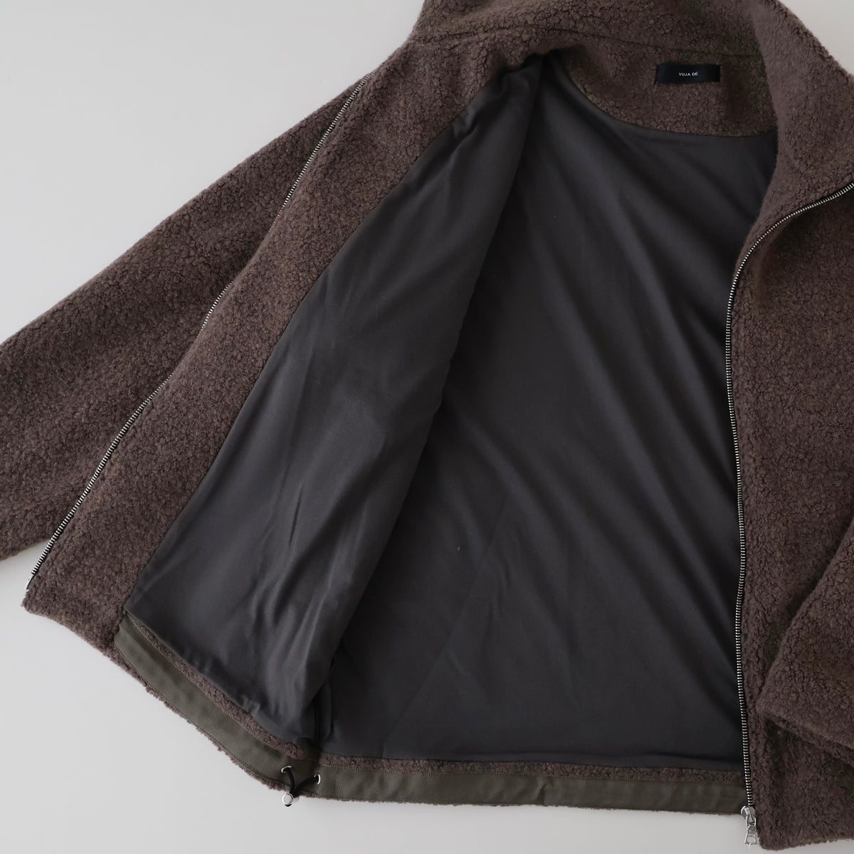 Boa Fleece Jacket in Angora/Virgin Wool
