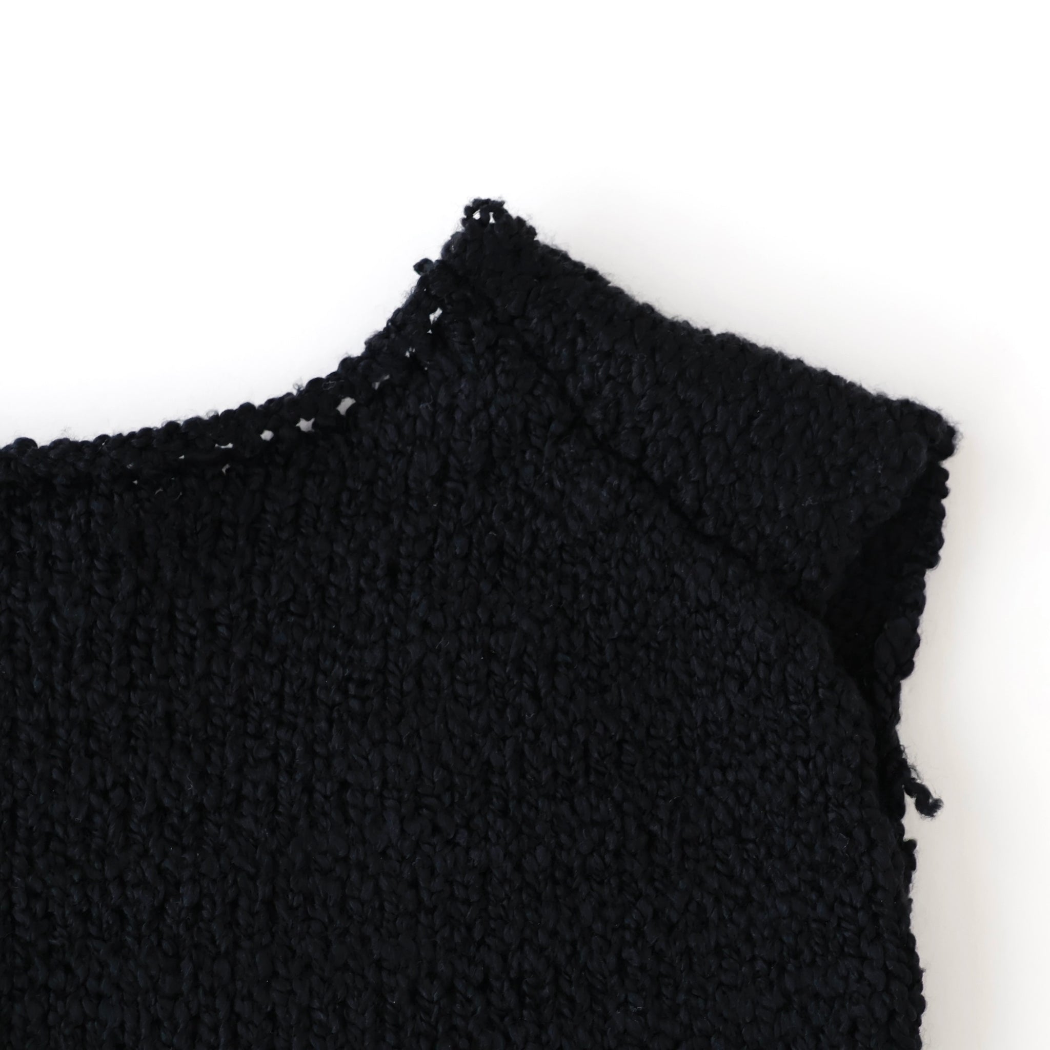 シルク ノースリーブニットトップ(women's)