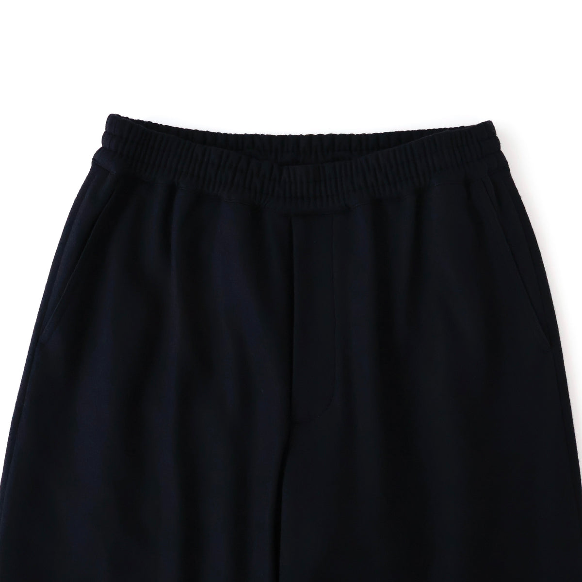 Wool Smooth Flannel Easy Wide Pants
