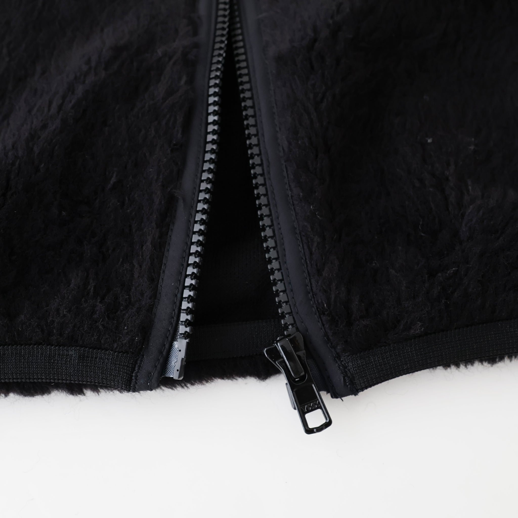 Wool Boa Zip-Up Blouson