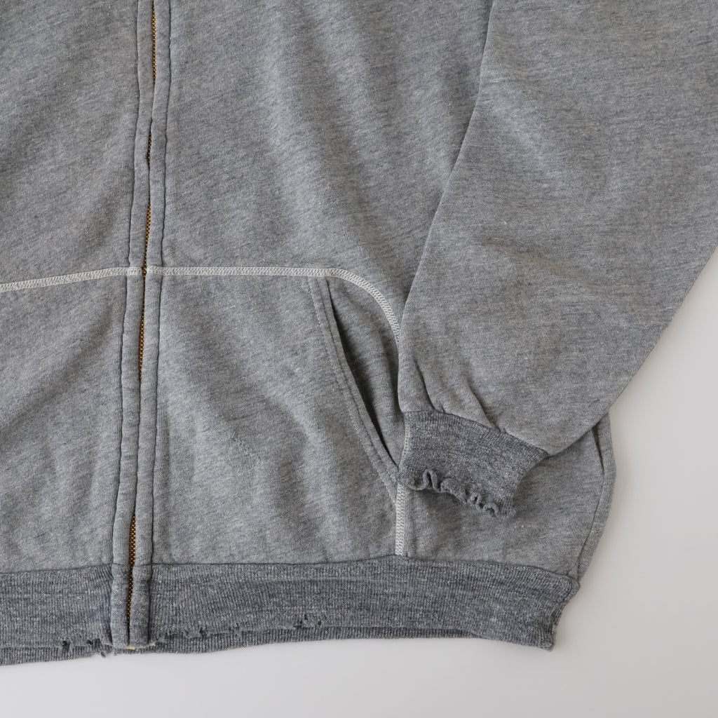 Vintage Light Weight Zip Sweat Hoodie | ref. / Web Store