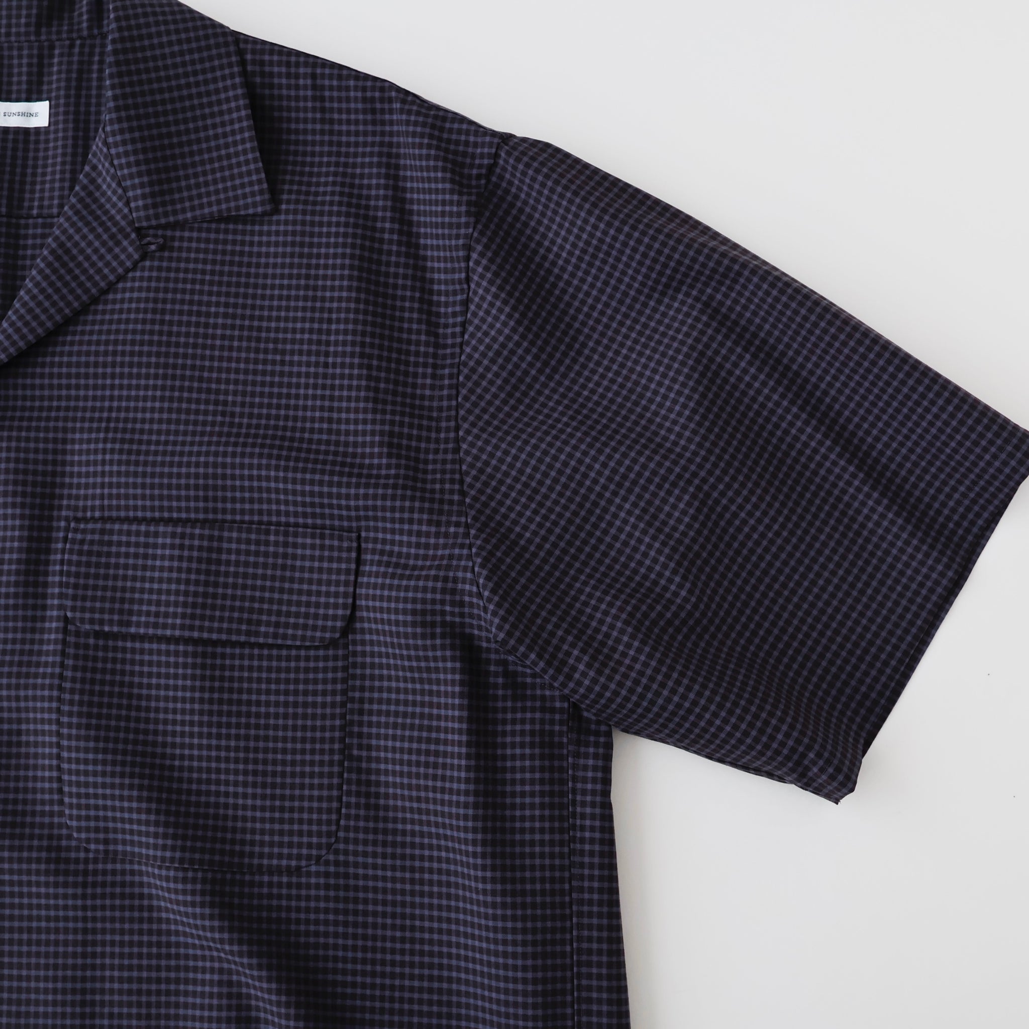 Summer Wool Open Collar SS Shirt