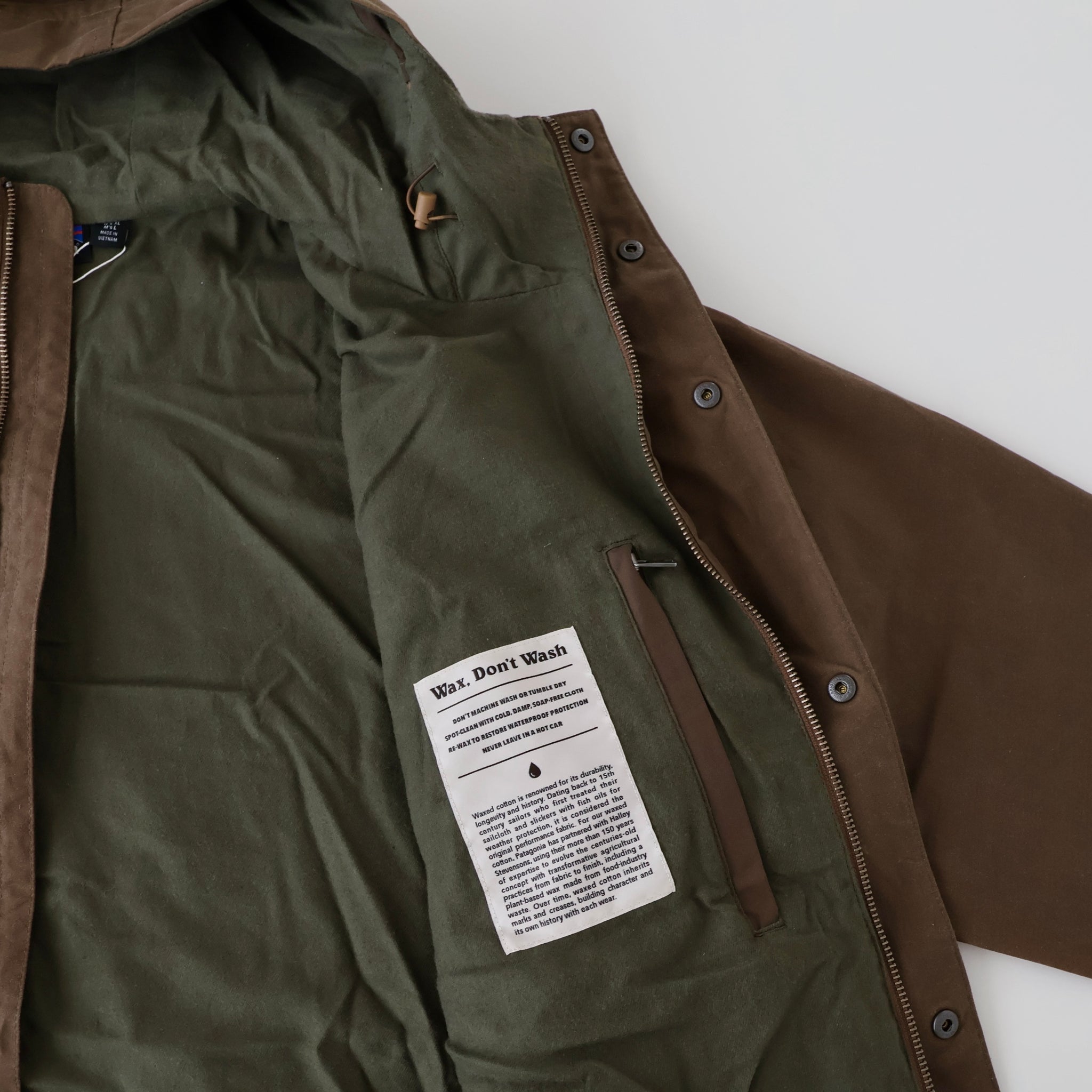 WAXED COTTON JKT
