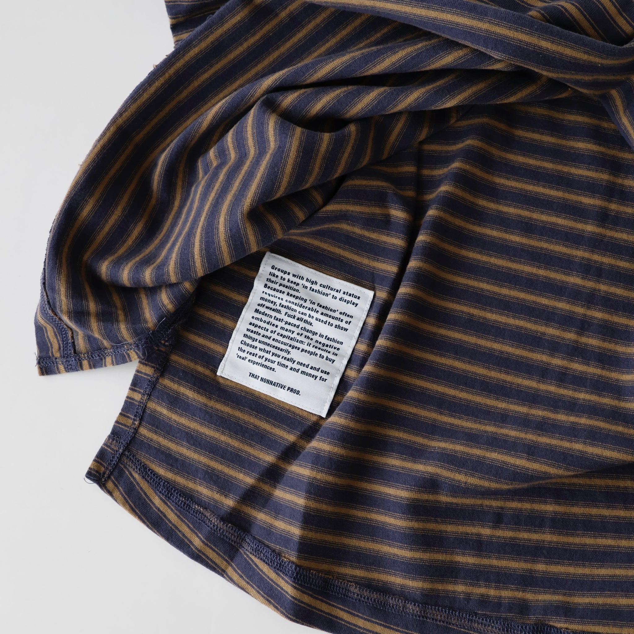 CLERK S/S TEE COTTON JERSEY BORDER