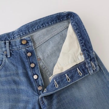 Selvage Denim Five Pocket Tapered Pants
