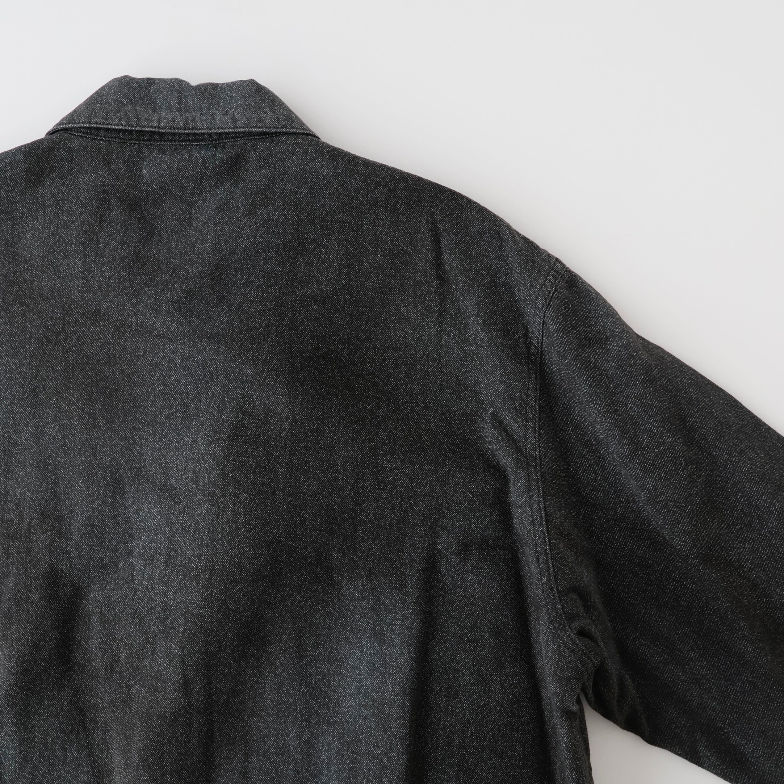 Vintage Black Chambray Work Jacket | ref. / Web Store