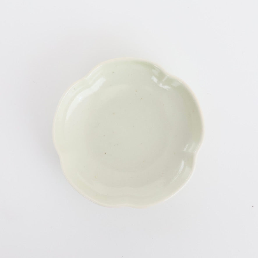 土灰豆皿