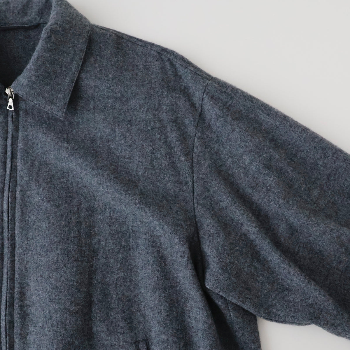 W/CA FLEECE LIGHT ZIP JACKET