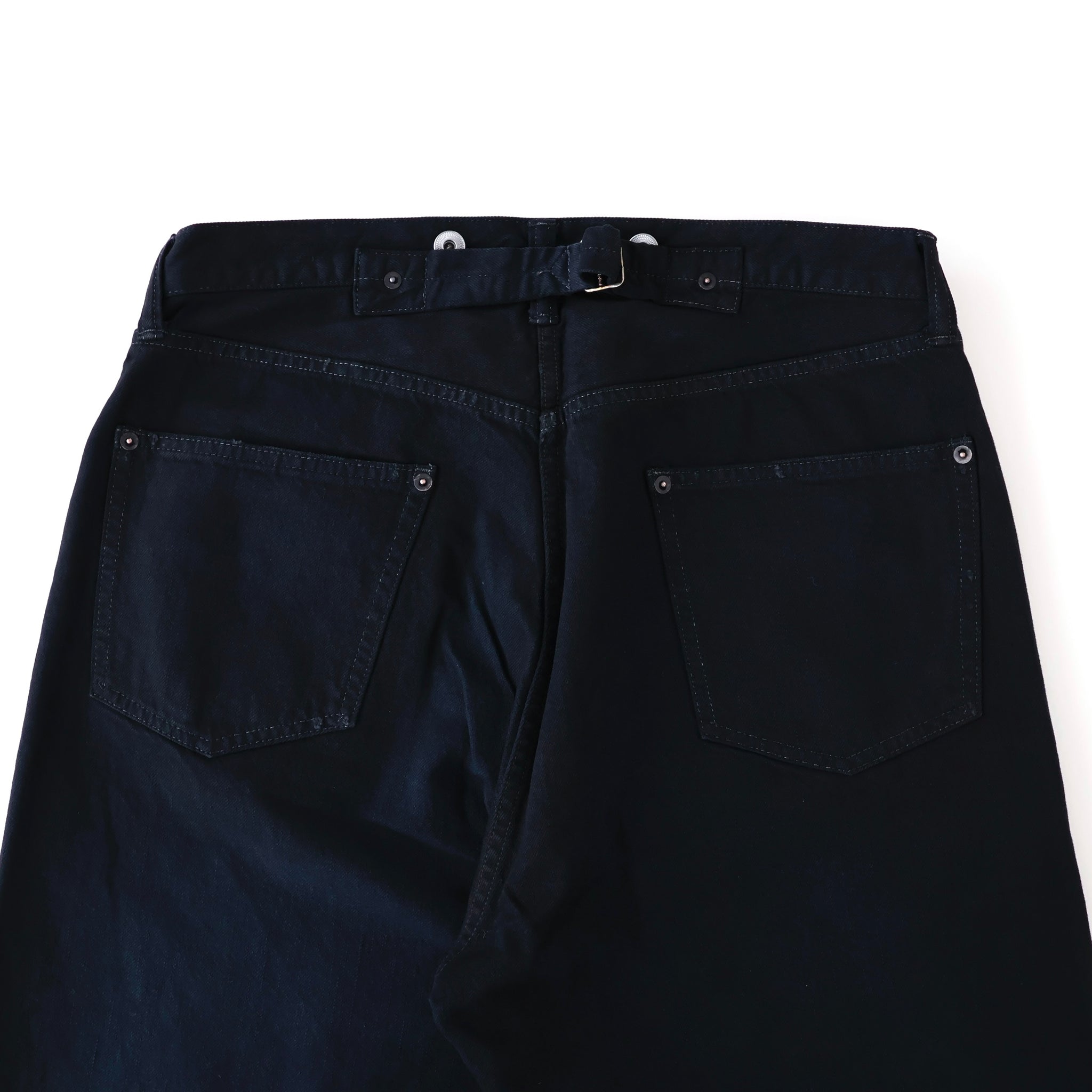 No.22 Washed Wide Denim Pants - ref. / Web Store