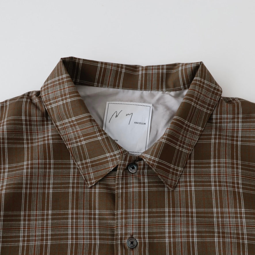 AGING RAYON CHECK SHIRT
