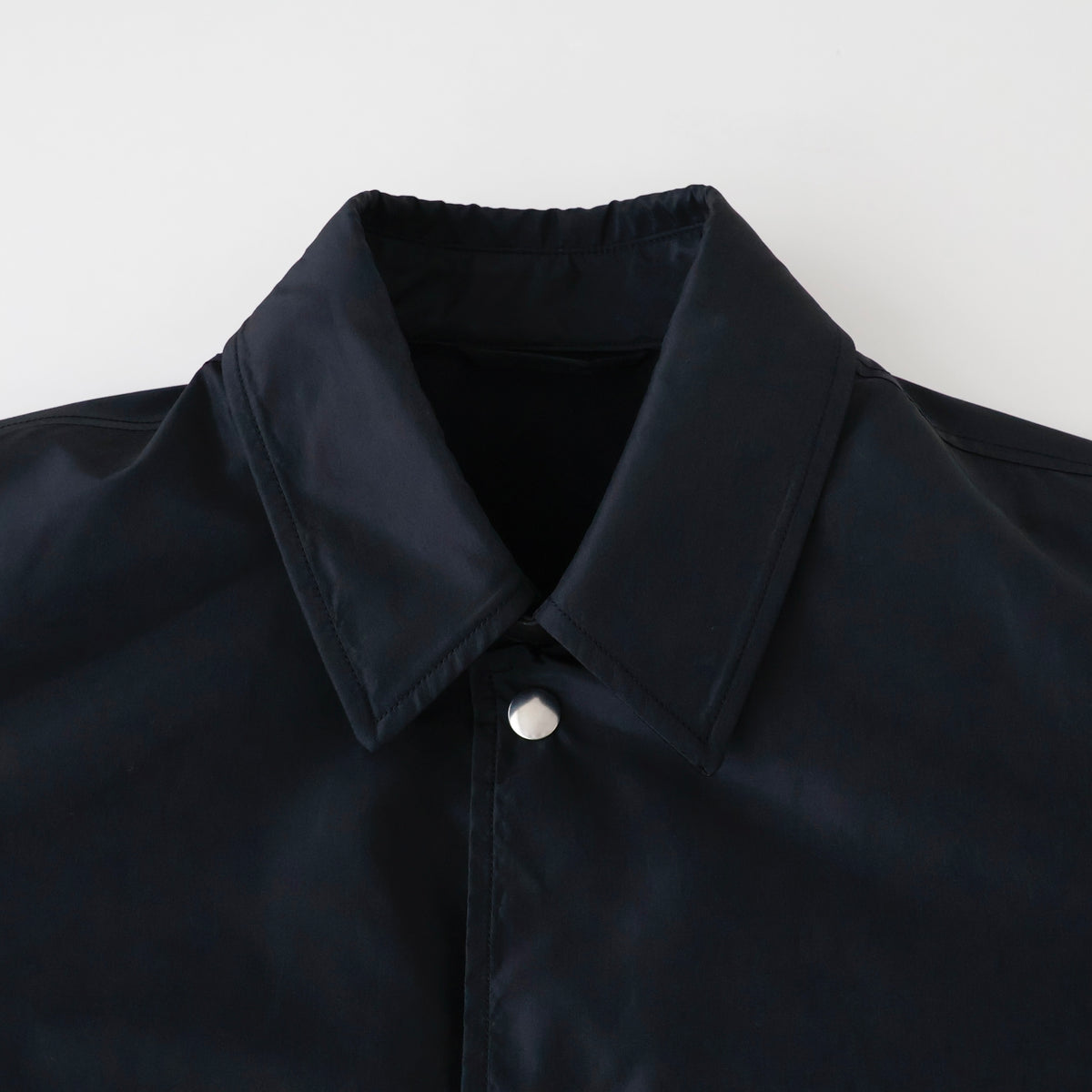 Silk Poly Coach Jacket