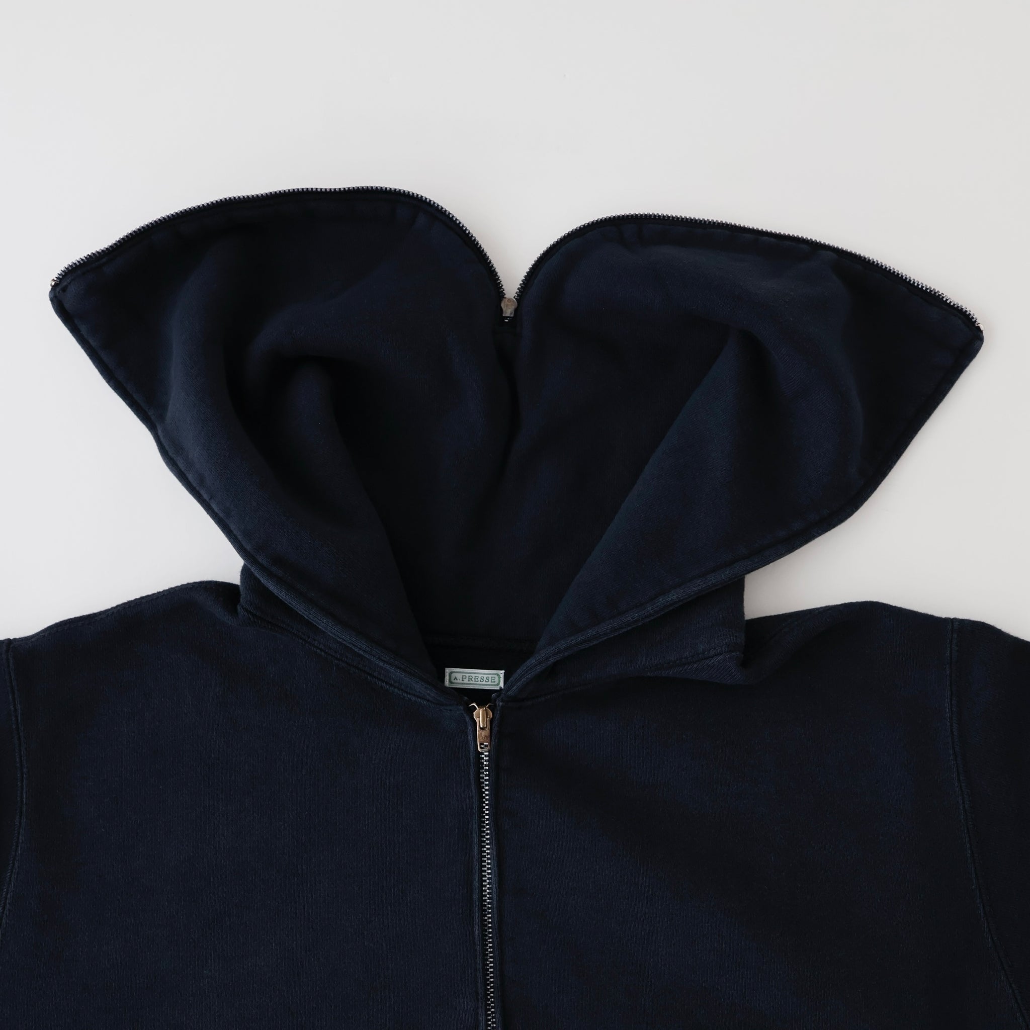 Vintage Sailor Hood Half Zip Sweatshirt - ref. / Web Store