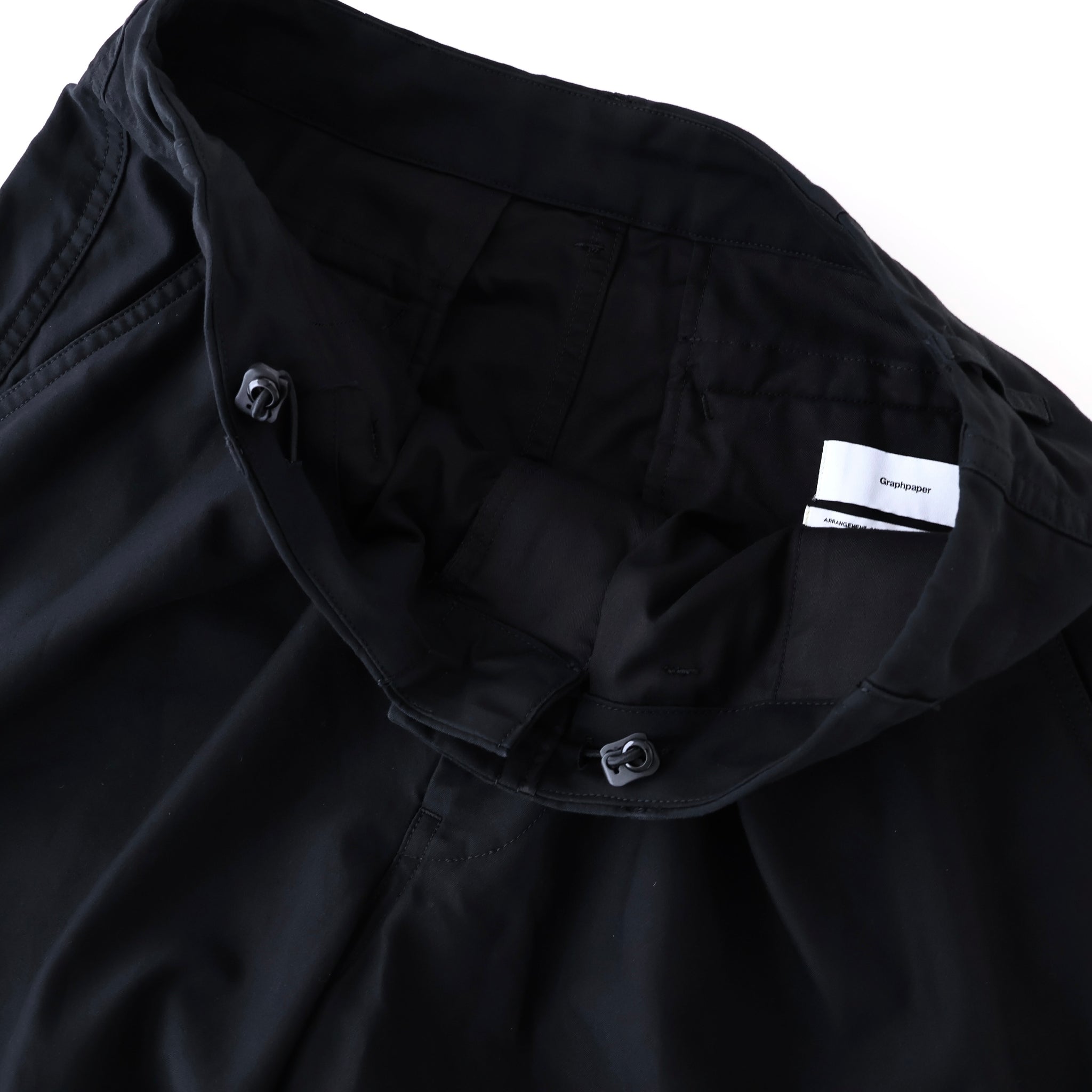 Cotton Cupro Back Satin Military Pants