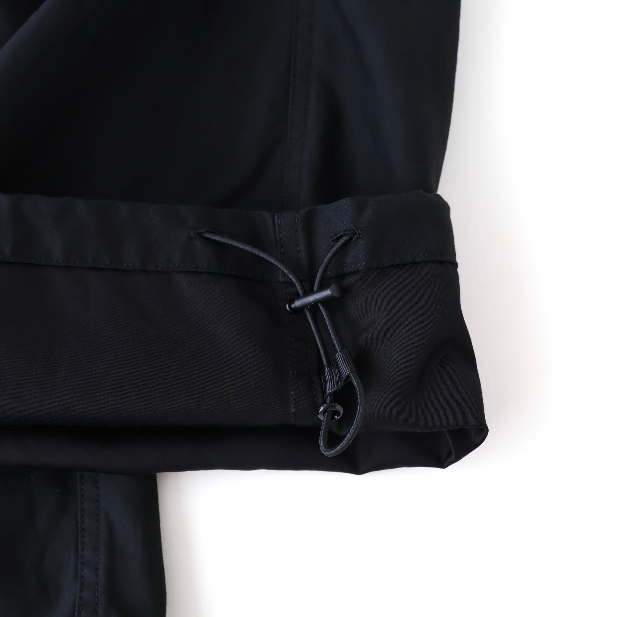 Cotton Cupro Back Satin Military Pants
